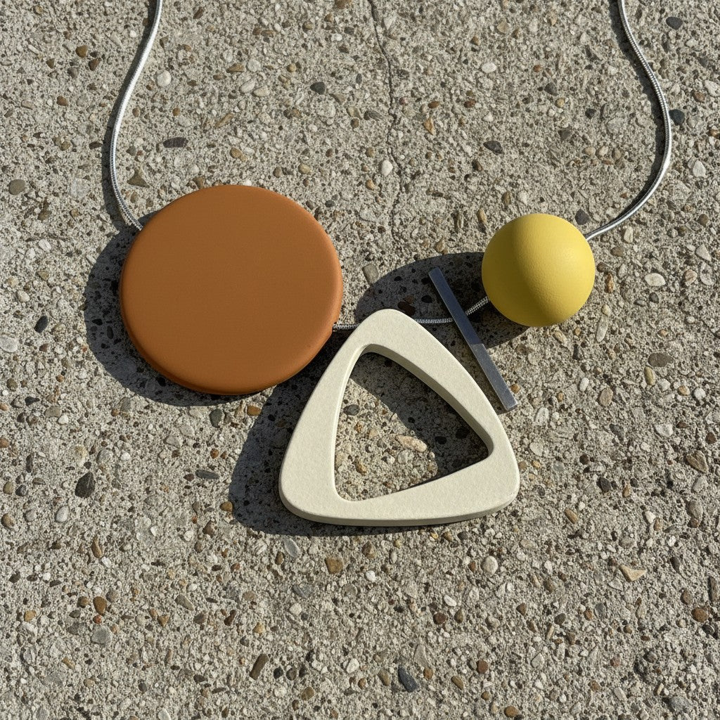 Geometric Abstraction Pendant