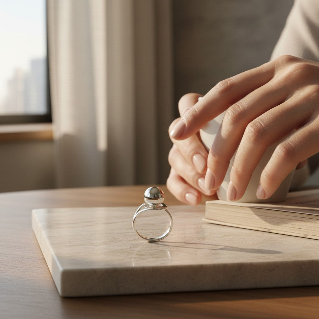The Minimalist Sphere Ring